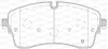 Превью - BPA1815.00 OPEN PARTS Комплект тормозных колодок, дисковый тормоз (фото 2)