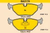 BA2170 BARUM Комплект тормозных колодок, дисковый тормоз