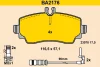 BA2176 BARUM Комплект тормозных колодок, дисковый тормоз