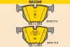 BA2240 BARUM Комплект тормозных колодок, дисковый тормоз