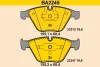 BA2245 BARUM Комплект тормозных колодок, дисковый тормоз