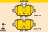 BA2308 BARUM Комплект тормозных колодок, дисковый тормоз