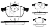 RA.0429.1 RAICAM Комплект тормозных колодок, дисковый тормоз