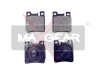 19-0404 MAXGEAR Комплект тормозных колодок, дисковый тормоз