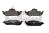 19-0677 MAXGEAR Комплект тормозных колодок, дисковый тормоз