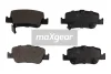 19-0902 MAXGEAR Комплект тормозных колодок, дисковый тормоз