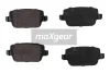 19-1094 MAXGEAR Комплект тормозных колодок, дисковый тормоз