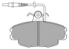 FBP-0762 FREMAX Комплект тормозных колодок, дисковый тормоз
