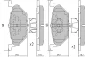 FBP-1069 FREMAX Комплект тормозных колодок, дисковый тормоз