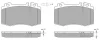 FBP-1299-01 FREMAX Комплект тормозных колодок, дисковый тормоз
