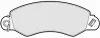 FBP-1762 FREMAX Комплект тормозных колодок, дисковый тормоз