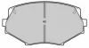 FBP-1813 FREMAX Комплект тормозных колодок, дисковый тормоз