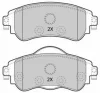 FBP-1947 FREMAX Комплект тормозных колодок, дисковый тормоз