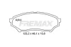 FBP-2247 FREMAX Комплект тормозных колодок, дисковый тормоз