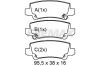Превью - FBP-2270 FREMAX Комплект тормозных колодок, дисковый тормоз (фото 2)