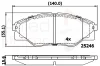 ADB01660 COMLINE Комплект тормозных колодок, дисковый тормоз