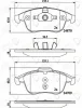 ADB02162 COMLINE Комплект тормозных колодок, дисковый тормоз