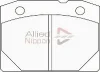 ADB0281 COMLINE Комплект тормозных колодок, дисковый тормоз