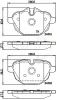 ADB06092 COMLINE Комплект тормозных колодок, дисковый тормоз