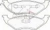 ADB0846 COMLINE Комплект тормозных колодок, дисковый тормоз