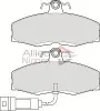 ADB1144 COMLINE Комплект тормозных колодок, дисковый тормоз