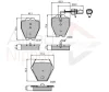 ADB11771 COMLINE Комплект тормозных колодок, дисковый тормоз