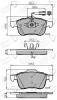 ADB12118 COMLINE Комплект тормозных колодок, дисковый тормоз