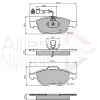 ADB1856 COMLINE Комплект тормозных колодок, дисковый тормоз