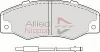 ADB21056 COMLINE Комплект тормозных колодок, дисковый тормоз