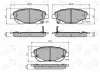 ADB32035 COMLINE Комплект тормозных колодок, дисковый тормоз