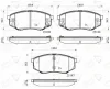 ADB32194 COMLINE Комплект тормозных колодок, дисковый тормоз