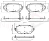 ADB32458 COMLINE Комплект тормозных колодок, дисковый тормоз