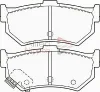 ADB3815 COMLINE Комплект тормозных колодок, дисковый тормоз