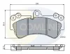 CBP01314 COMLINE Комплект тормозных колодок, дисковый тормоз