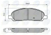 CBP01606 COMLINE Комплект тормозных колодок, дисковый тормоз