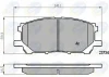 CBP01750 COMLINE Комплект тормозных колодок, дисковый тормоз