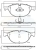 CBP06017 COMLINE Комплект тормозных колодок, дисковый тормоз