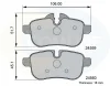 CBP06106 COMLINE Комплект тормозных колодок, дисковый тормоз