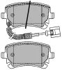 CBP11754 COMLINE Комплект тормозных колодок, дисковый тормоз