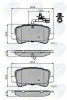 CBP12105 COMLINE Комплект тормозных колодок, дисковый тормоз