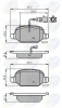 CBP16013 COMLINE Комплект тормозных колодок, дисковый тормоз