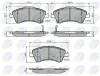 CBP31588 COMLINE Комплект тормозных колодок, дисковый тормоз