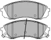 CBP31652 COMLINE Комплект тормозных колодок, дисковый тормоз