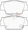 CBP3804 COMLINE Комплект тормозных колодок, дисковый тормоз