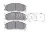 1080-6250 ASHUKI by Palidium Комплект тормозных колодок, дисковый тормоз