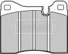 BBP1013 BORG & BECK Комплект тормозных колодок, дисковый тормоз