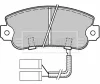 BBP1023 BORG & BECK Комплект тормозных колодок, дисковый тормоз