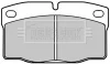 BBP1092 BORG & BECK Комплект тормозных колодок, дисковый тормоз