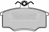 BBP1103 BORG & BECK Комплект тормозных колодок, дисковый тормоз