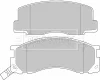 BBP1131 BORG & BECK Комплект тормозных колодок, дисковый тормоз